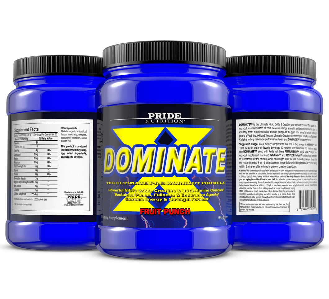 Dominate X (Pre Workout)