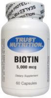 Trust Biotin 5,000 mcg (High Potency)